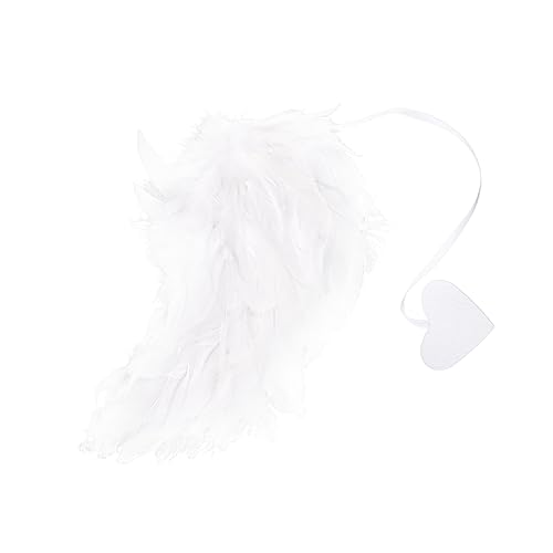 Abaodam Engelsflügel Kostüm Accessoire aus Kunstfedern für Halloween und Weihnachten Leicht und für Cosplay Foto Requisiten und Mottopartys Abaodam Engelsflügel Kostüm Accessoire aus Kunstfedern für Halloween und Weihnachten Leicht und für Cosplay Foto Requisiten und Mottopartys von Abaodam