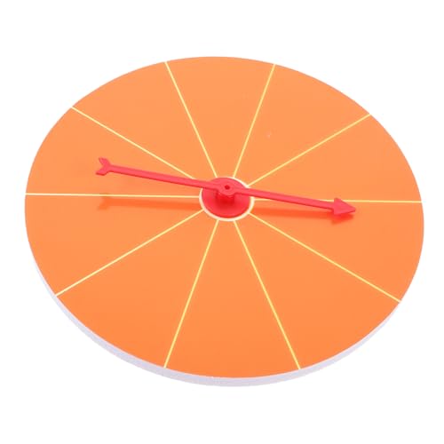 Abaodam Event interaktives spielsachen Decor laufstall Spiele Mini-Roulette-Rad Artikel Spinnrad gewinnen Partyspiel Rad Spiel-Requisiten-Preisrad Tisch-Preisrad PVC von Abaodam