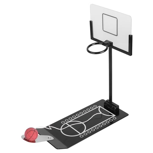 Abaodam Faltbarer Basketballkorb Für Den Schreibtisch Basketball Für Stressabbau Desktop Sportspielzeug Für Basketball Fans Und von Abaodam