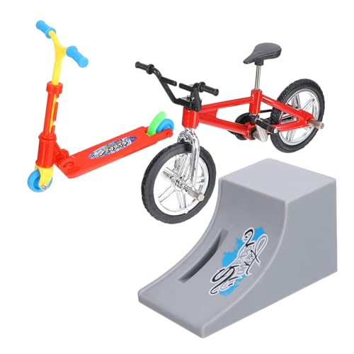 Abaodam Finger Scooter Mini aus Kunststoff und Aluminium Robustes Finger Bike mit Leiter Fördert Feinmotorik und Kreativität Freizeit Lernspielzeug für Erwachsene Abaodam Finger Scooter Mini aus Kunststoff und Aluminium Robustes Finger Bike mit Leiter Fördert Feinmotorik und Kreativität Freizeit Lernspielzeug für Erwachsene von Abaodam