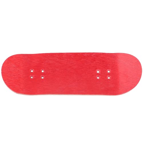 Abaodam Finger-Skateboard Fingertrainingsgerät Zubehör Für Fingerspitzenbewegungen Stressabbauendes Neuheit Fingerspielzeug Fingerspitzen-bewegungsspielzeug Rot Hölzern von Abaodam