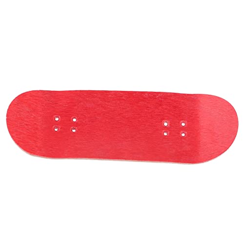 Abaodam Finger-Skateboard Griffbrett Fingertrainingsgerät Mini-Skateboards Surf-Skateboard-Deck Finger Skateboard fingerskaterboard Skateboard-Spielzeug Mini-Skateboard-Deck hölzern rot von Abaodam