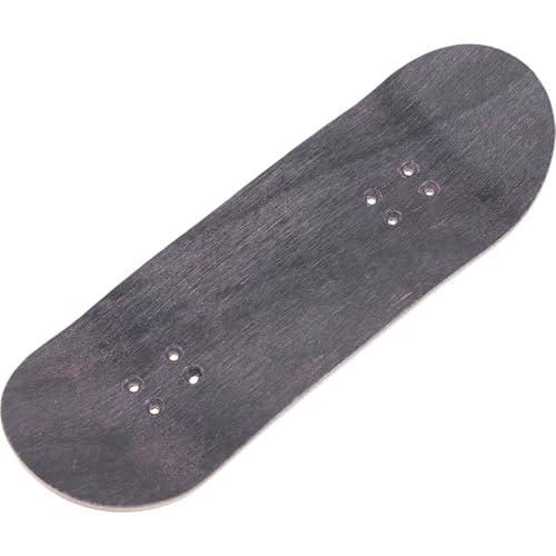 Abaodam Finger Skateboard Kinderspielzeug Für Für Skateboards Mini Kinderspielzeug Skate Board Mini Desktop DIY Skateboards Holzgriffbretter Holz Schwarz von Abaodam