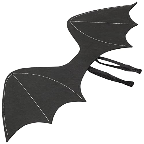 Abaodam Fledermausflügel Fledermaus Cosplay Flügel Schwarzer Flügel Böse Halloween-kostüme Halloween-dämonenflügel Fledermaus Kostüm Flügel Cosplay-flügel-Requisiten Stoff Black von Abaodam