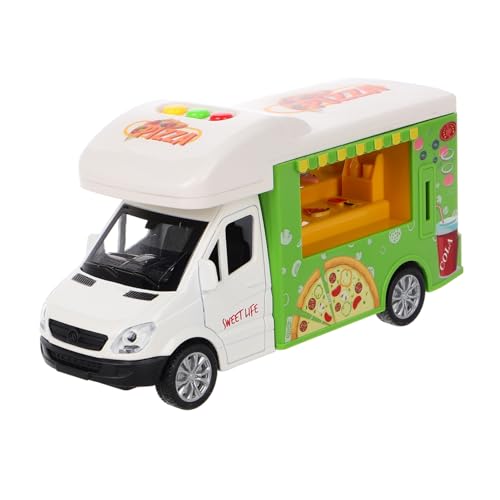 Abaodam Food-Truck- Kochgeschirr vorgeben Kochen Auto Rollenspiel Essen Kleinkindspielzeug für Mädchen Legierung von Abaodam