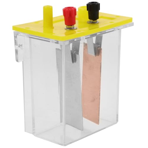 Abaodam Fruchtbatterie Experimentierkasten mit Salzwasserbatterie Box und Metallplatten Physik Experimentiergerät für Schüler Stabile Stromerzeugung Geeignet für Alternative Energie Abaodam Fruchtbatterie Experimentierkasten mit Salzwasserbatterie Box und Metallplatten Physik Experimentiergerät für Schüler Stabile Stromerzeugung Geeignet für Alternative Energie von Abaodam