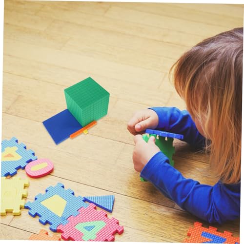 Abaodam Früherziehung Mathe Schaumstoff zehnerblöcke mit Zählwürfeln für Vorschulkinder Interaktives Lernspielzeug zur Entwicklung Logischem Denken und Zahlenverständnis Abaodam Früherziehung Mathe Schaumstoff zehnerblöcke mit Zählwürfeln für Vorschulkinder Interaktives Lernspielzeug zur Entwicklung Logischem Denken und Zahlenverständnis von Abaodam