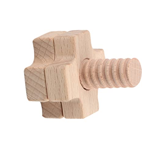 Abaodam Geometrie Matching Blöcke Kinderspielzeug Kinderpuzzle Bausteine ​​Für Kleinkinder Puzzles Für Kleinkinder Kinderpuzzle Für Kleinkinder Kleinkinderpuzzle Schrauben Match Aus Holz von Abaodam