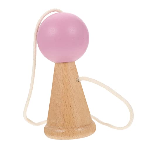 Abaodam Geschicklichkeitsball Ballspielzeug Kendama Spielzeug Handübungsspielzeug Interaktives Ballspielzeug Lustiges Kendama Interessantes Kinderspielzeug Kendama Ball von Abaodam