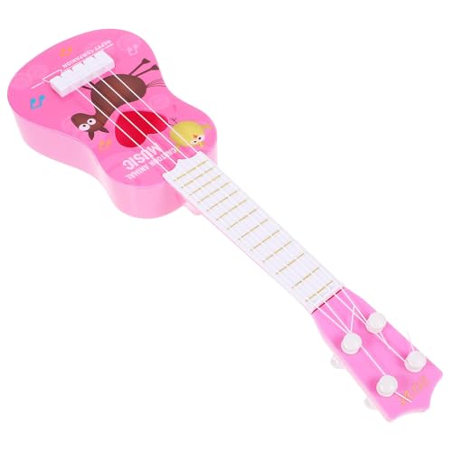 Abaodam Gitarre kinderinstrumente musikinstrumente Kinderzimmer Musikinstrument Guitar anfänger Gitarre Ukulele- für das frühe Lernen Konzert-Ukulele Plastik von Abaodam