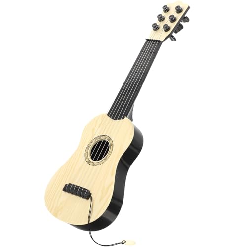 Abaodam Gitarrenspielzeug Anfänger-Ukulele Kinderspielzeug Gitarre Für Kindergitarre Für Mädchen Kleinkind Gitarre Musikinstrument- Gitarre Gitarre Plastik von Abaodam