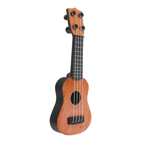 Abaodam Gitarrenspielzeug Für Kinder Banjo-Instrument-Spielzeug Spielzeug Für Lerninstrumente Mini-Musikinstrument Gitarren-lernspielzeug Ukulele Musikspielzeug Kinderspielzeug Ukulele Abs von Abaodam