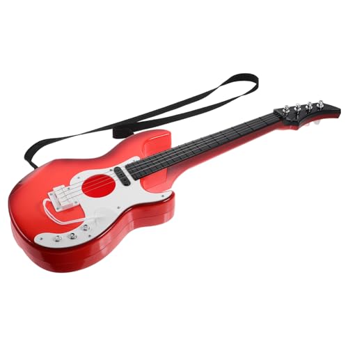 Abaodam Gitarrenspielzeug Für Lustige Simulation Gitarre Aus Pädagogisches Musikspielzeug Für Frühe Ideales Für Kleine Musiker 6 Saiten Farbenfrohes Design von Abaodam