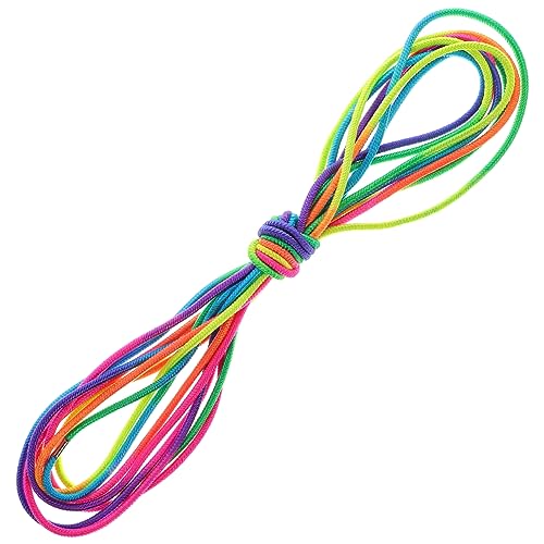 Abaodam Springen Kinder Kinder-springseil Gummiband Springseil Querseil Seile Outdoor- Elastisch Interaktives Kinderparty Mitgebsel Kindersport Elastic Band Kinderspielzeug Partyspielspielzeug Plastik von Abaodam