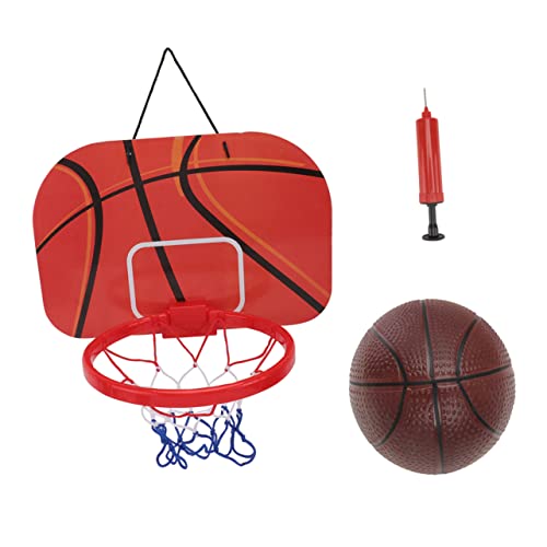 Abaodam Basketballkorb Mit Ständer Outdoor Basketballkorb Wandmontage Lifting Basketball Rack Mit Zubehör Indoor/Outdoor Basketball Board Für Inkl Bälle Und Pumpe Farbe Zufällig von Abaodam