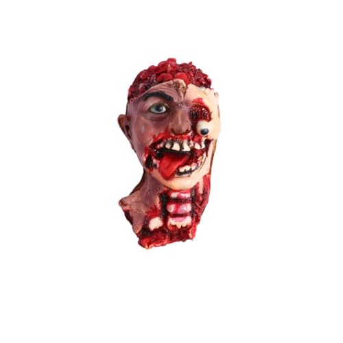 Abaodam Halloween Kopfprop aus Gruselige Deko für Spukhäuser Realistische Fake Kopf Dekoration für Halloween Feiern und Schaurige Langlebig und Wiederverwendbar Abaodam Halloween Kopfprop aus Gruselige Deko für Spukhäuser Realistische Fake Kopf Dekoration für Halloween Feiern und Schaurige Langlebig und Wiederverwendbar von Abaodam