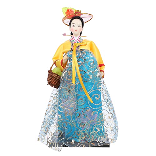 Abaodam Handgemachte Puppenstatuen Weihnachtssaison Puppenspielzeug Hochzeitspuppenfiguren Koreanische Puppenfiguren Plüsch Südkoreanische Traditionelle Puppen Individuelle von Abaodam