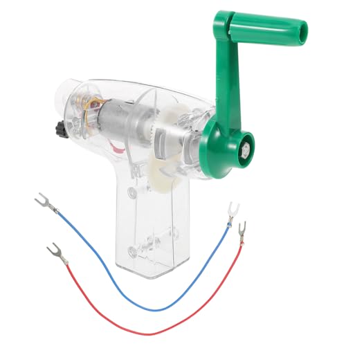 Abaodam Handgenerator Bausatz für Wissenschaftlicher Experimentierkasten Physik DIY Modell Lernspielzeug zum Experimentieren und Forschen für Grundschüler Abaodam Handgenerator Bausatz für Wissenschaftlicher Experimentierkasten Physik DIY Modell Lernspielzeug zum Experimentieren und Forschen für Grundschüler von Abaodam