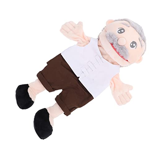 Abaodam Handpuppe Kindergeschichten Fingerpuppe Interessante Geschichte Erzählende Fingerpuppe Besetzung Figur Form Fingerpuppen Lehrstütze Superweicher Stoff Weiß von Abaodam