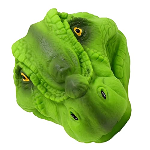 Abaodam Handpuppe Tierpuppen Kinderhandspielzeug Spielzeug Für Kinder Fingerpuppe Spielzeug Für Kleinkinder -plüsch Puppen Mit Beweglichem Mund Puppen Für Green Plastik von Abaodam