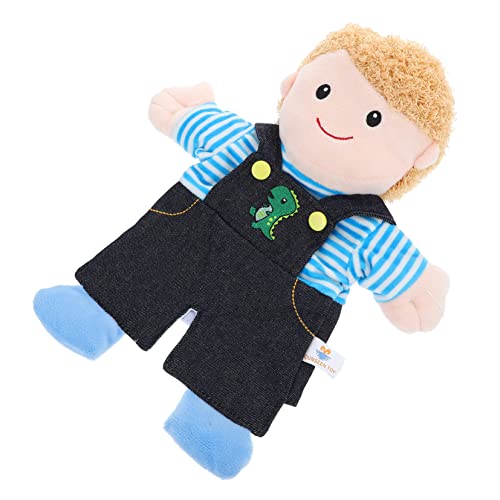 Abaodam Handpuppe interaktives pucktuch für Vorstellungskraft Hand Puppet Cartoon- Produkt Kaninchen Kinderhandspielzeug pädagogisches Plüsch von Abaodam