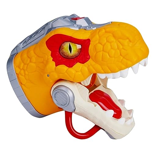 Abaodam Handpuppe plastikenten Chaps Kinder handspielpuppen Hand Puppet Rollenspiel Spielzeug Plüschtiere Dinosaurierspielzeug zum Geschichtenerzählen pädagogisches Handspielzeug Orange von Abaodam