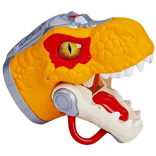 Abaodam Handpuppe plastikenten Chaps Plastikspielzeug saurier dinotasia Hand Puppet dekoratives Handspielzeug kreatives Handspielzeug Cartoon-Dinosaurier-Marionette Orange von Abaodam