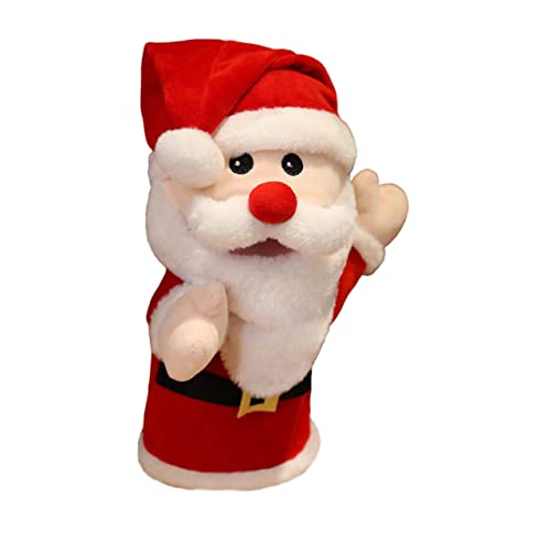 Abaodam Handpuppen Weihnachtsmann Aus üsch Für Eltern Kind Spiele 1 Stück Interaktive Handpuppe Für Kreative Rollenspiele Und Fantasievolles Ideal Für Und Familien von Abaodam