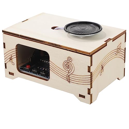 Abaodam Hölzerner Phonograph DIY Handgefertigter Musikrekorder mit Tragbar und Vielseitig für Kreative Experimente und Musikaufnahmen Abaodam Hölzerner Phonograph DIY Handgefertigter Musikrekorder mit Tragbar und Vielseitig für Kreative Experimente und Musikaufnahmen von Abaodam