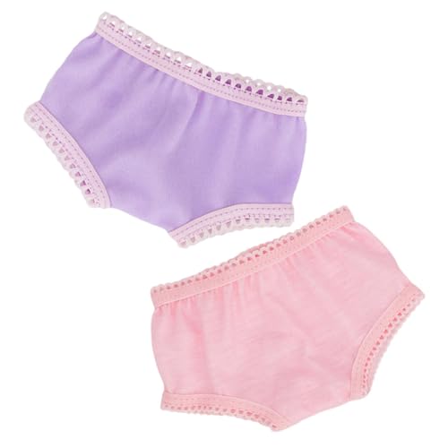 Abaodam Höschen-Set Für Spielzeugpuppen 2-teilige Puppenunterhosen Unterwäsche Für Amerikanische Puppen Ankleidezubehör Für Puppen Abaodam Höschen-Set Für Spielzeugpuppen 2-teilige Puppenunterhosen Unterwäsche Für Amerikanische Puppen Ankleidezubehör Für Puppen von Abaodam