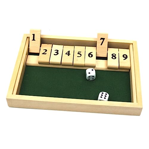 Abaodam Holz Brettspiel für Personen Digitales Trinkspiel Zubehör Lernspielzeug für Familien Partyspiel für Ktv Bar und Unterhaltung Abaodam Holz Brettspiel für Personen Digitales Trinkspiel Zubehör Lernspielzeug für Familien Partyspiel für Ktv Bar und Unterhaltung von Abaodam