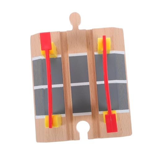 Abaodam Holz Eisenbahn Zubehör DIY Bahnübergang Modellspielzeug für Stabiles Holzmaterial Dekorativer Zaun für Holzeisenbahn Szene Fördert Kreativität und Problemlösungskompetenz Abaodam Holz Eisenbahn Zubehör DIY Bahnübergang Modellspielzeug für Stabiles Holzmaterial Dekorativer Zaun für Holzeisenbahn Szene Fördert Kreativität und Problemlösungskompetenz von Abaodam