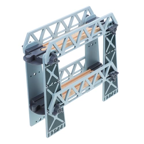 Abaodam Holz Eisenbahn zubehör Abnehmbare mehrstöckige Hängebrücke für Kleinkinder Kompatibel mit Spielzeugeisenbahn Set Fördert Motorik und Kreative Streckenlayouts Abaodam Holz Eisenbahn zubehör Abnehmbare mehrstöckige Hängebrücke für Kleinkinder Kompatibel mit Spielzeugeisenbahn Set Fördert Motorik und Kreative Streckenlayouts von Abaodam