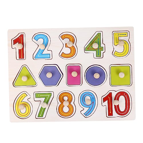 Abaodam Holz Puzzle Nachhaltiges Langlebiges Lernspielzeug für Kleinkinder Kreatives Steckpuzzle zur Feinmotorik und Spielerisches Lernen Kindgerechtes Holzspielzeug Abaodam Holz Puzzle Nachhaltiges Langlebiges Lernspielzeug für Kleinkinder Kreatives Steckpuzzle zur Feinmotorik und Spielerisches Lernen Kindgerechtes Holzspielzeug von Abaodam