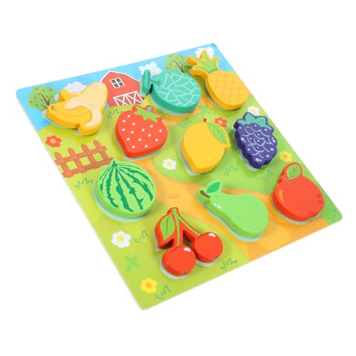 Abaodam Holz Puzzle Spielzeug Für Kleinkinder Pädagogisches Lernspielzeug 3D Holzpuzzle Geprüft Für Vorschulkinder Jahren Abaodam Holz Puzzle Spielzeug Für Kleinkinder Pädagogisches Lernspielzeug 3D Holzpuzzle Geprüft Für Vorschulkinder Jahren von Abaodam