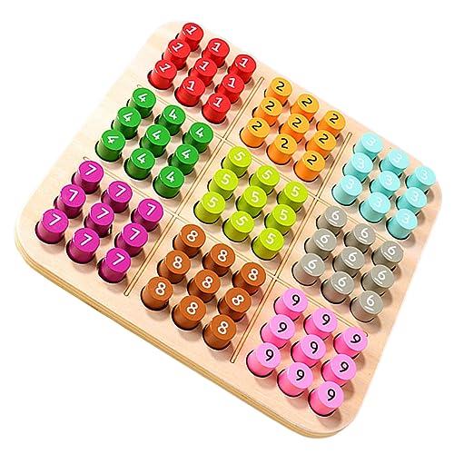 Abaodam Holz Sudoku Spielbrett für Ab Jahren Tragbares Lernspielzeug mit Bunten Formen Fördert Kreativität und Gedächtnis Langlebiges Material für Kleinkinder Abaodam Holz Sudoku Spielbrett für Ab Jahren Tragbares Lernspielzeug mit Bunten Formen Fördert Kreativität und Gedächtnis Langlebiges Material für Kleinkinder von Abaodam