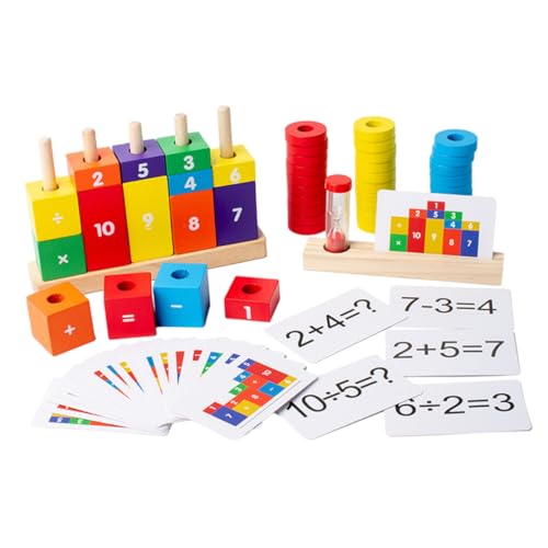 Abaodam Holzbausteine Zahlen und Farben Lernspielzeug Montessori Pädagogisch für Jahre Frühförderung Mathe Hand Auge Koordination Abaodam Holzbausteine Zahlen und Farben Lernspielzeug Montessori Pädagogisch für Jahre Frühförderung Mathe Hand Auge Koordination von Abaodam