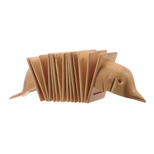 Abaodam Holzklapper Delfinform Percussion Instrument Pädagogisch Rhythmus Training Eltern-Junge Mädchen Aktivitäten für Vorschulkinder Abaodam Holzklapper Delfinform Percussion Instrument Pädagogisch Rhythmus Training Eltern-Junge Mädchen Aktivitäten für Vorschulkinder von Abaodam