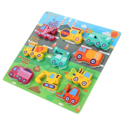 Abaodam Holzpuzzle Set Für Pädagogisches Steckpuzzle Aus Für Vorschulkinder Lernspielzeug Für Kleinkinder Kreatives Für ädchen Und Jungen Ab 3 Jahren von Abaodam