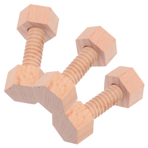 Abaodam Holzspielzeug Schrauben aus Sicherem Robustem Holz für Kleinkinder Feinmotorik Eltern Junge Mädchen Interaktion Bausteine Lernspielzeug für Jungen und Mädchen Abaodam Holzspielzeug Schrauben aus Sicherem Robustem Holz für Kleinkinder Feinmotorik Eltern Junge Mädchen Interaktion Bausteine Lernspielzeug für Jungen und Mädchen von Abaodam