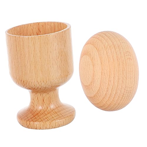 Abaodam Holzspielzeug für Junge Mädchen zur Feinmotorik Hand Auge Koordination Training Sicherer Montessori Lernspielzeug Geeignet Ab Monate Becher und Ei für Frühe Bildungsübungen Abaodam Holzspielzeug für Junge Mädchen zur Feinmotorik Hand Auge Koordination Training Sicherer Montessori Lernspielzeug Geeignet Ab Monate Becher und Ei für Frühe Bildungsübungen von Abaodam
