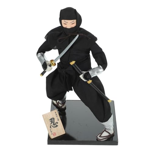 Abaodam Japanische Partydekorationen Ninja Partygeschenke Heimdekoration Japanische Dekoration Krieger Figur Ninja Puppe Ornamente Ninja Statue Japanische Ninja Puppe Figur von Abaodam