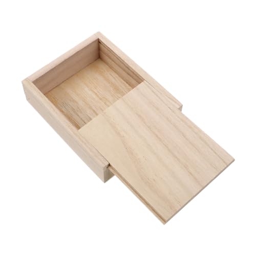 Abaodam Kasten Pokerbox spielkartenhalter holzbox kartenspiel aufbewahrung Spielkartenaufbewahrung Spielkarten Spielkarten-Organizer Kartendeck aus Holz Kartenhülle Khaki von Abaodam