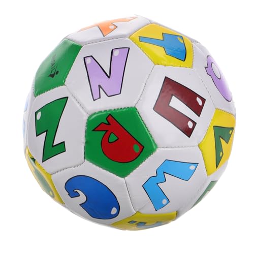 Abaodam Kinder Fußball Kleinkinderball Sportballspielzeug Fußball-trainingsball Ballspielzeug Für Kinder Cartoon-Ball-Spielzeug Retentionsfußball Kinder Trainieren Fußball Fußbälle Gummi von Abaodam