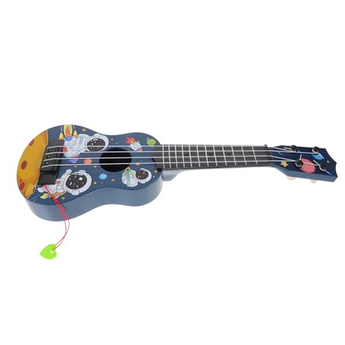 Abaodam Kinder-Ukulele-Gitarreninstrument Spielzeug Mini-Gitarre Musikalisches Lernspielzeug Musikinstrumente Lernspielzeug Für Kinder Anfänger von Abaodam