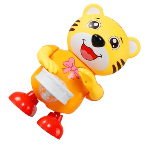 Abaodam Kinderspielzeug Kinderroboter Für Für Babys Musikspielzeug Kinderroboter Für Musikspielzeug Tanzendes Musikspielzeug Musikspielzeug Für Babys Bauchmuskeln Orange von Abaodam