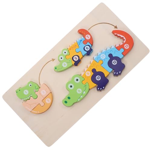 Abaodam Kleinkinderpuzzle Puzzles Für Kleinkinder Kinderpuzzles Für Babys Kinderspielzeug Bausteine ​​Für Kleinkinder Kinderpuzzles Holzpuzzle Puzzle Formpuzzle Babypuzzle Aus Holz von Abaodam