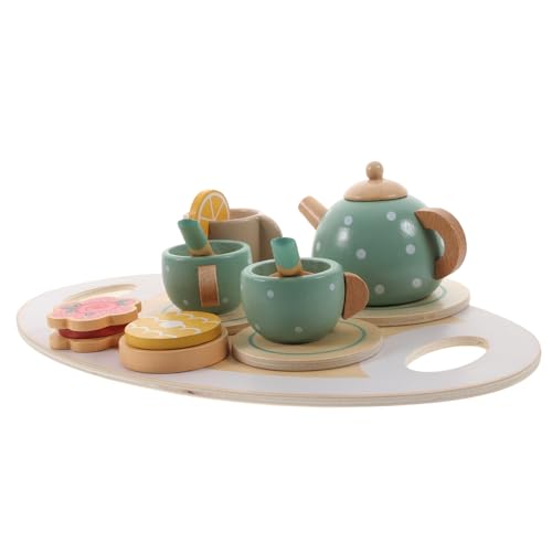 Abaodam Kinder Teeservice Küchenzubehör Kinder Kochspielzeug Set Für 1 Set Aus Im Macaron Stil Teeservice Für Rollenspiele Ideales Für Teepartys Und Kreative Nachmittage 10 Teiliges Set von Abaodam