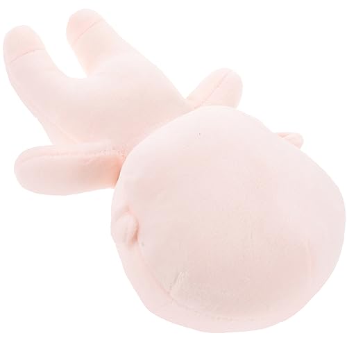 Abaodam Körperpuppe Puppen kinderpuppe pucktuch Toy Dolls für puppenkleidung Stoffpuppe selber Machen DIY Bastelpuppe Unfertige DIY-Puppe Plüschpuppe PP Baumwolle von Abaodam