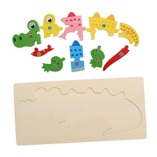 Abaodam Kognitives Dreidimensionales Puzzle Spielzeug Für Kinder Denksportaufgaben Spiel Für Kinder Lernspielzeug Tierpuzzles Lernpuzzle Für Kinder Kaninchenspielzeug von Abaodam